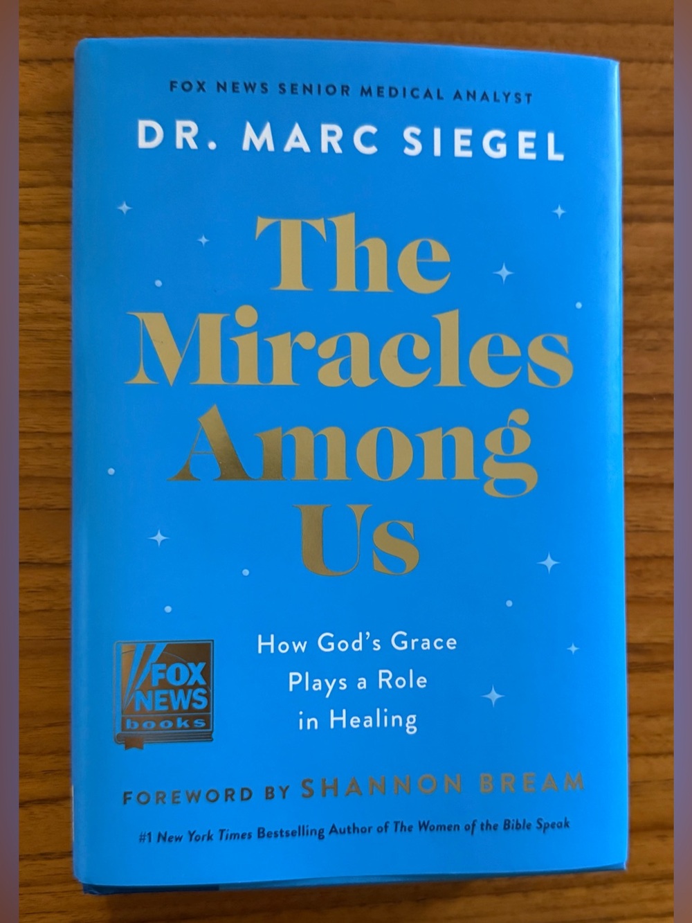 Fox Bright Blue Cover with Gold Lettering Art Print